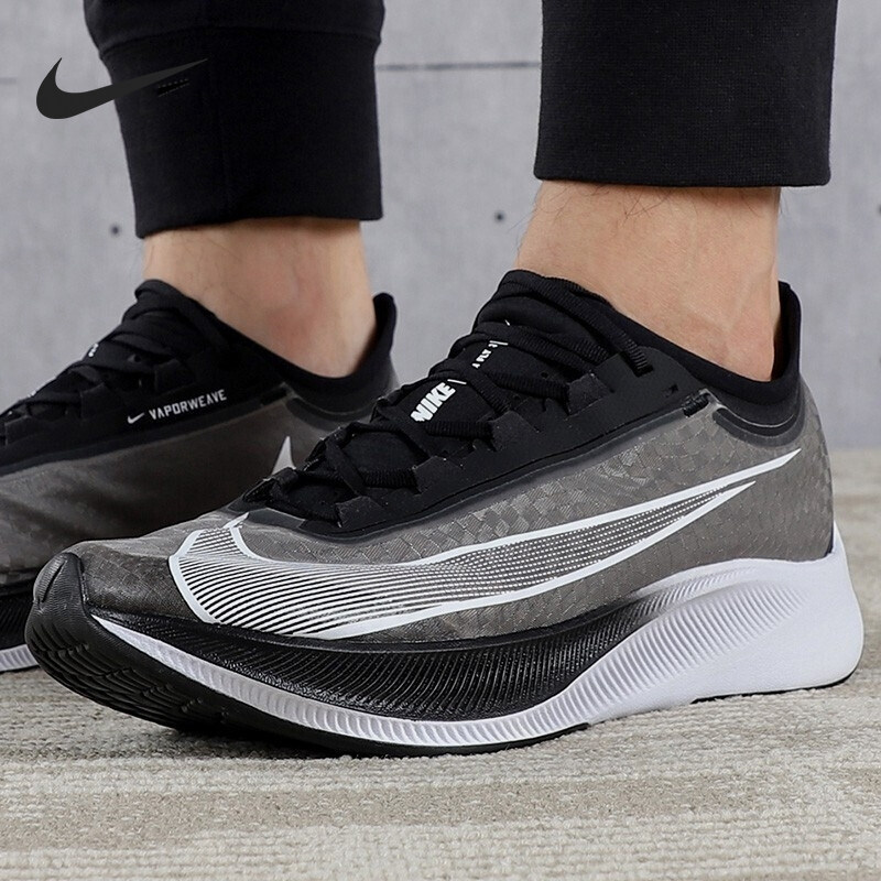 Nike/耐克正品Zoom Fly 3 男士轻便缓震运动跑步鞋AT8240-007