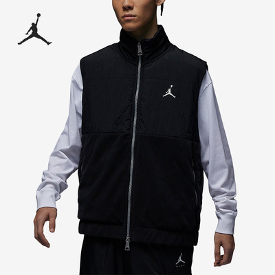 Nike/耐克正品 Jordan 男子舒适保暖运动休闲棉马甲 FD8629