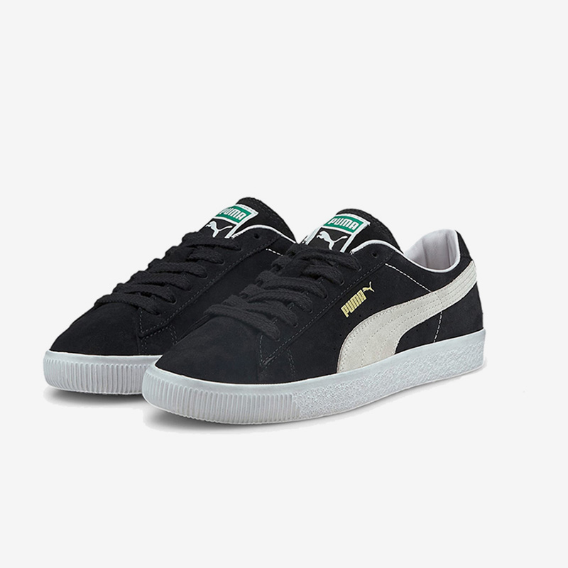 Puma/彪马正品男女同款系带圆头防滑透气低帮板鞋380767-01