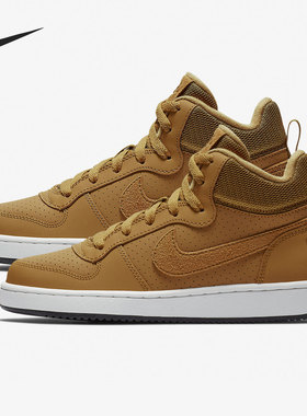 Nike/耐克正品Court Borough Mid女子GS大童休闲鞋839977-701