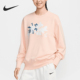 Sportswear女士圆领印花针织卫衣HV8724 Nike 耐克正品 664