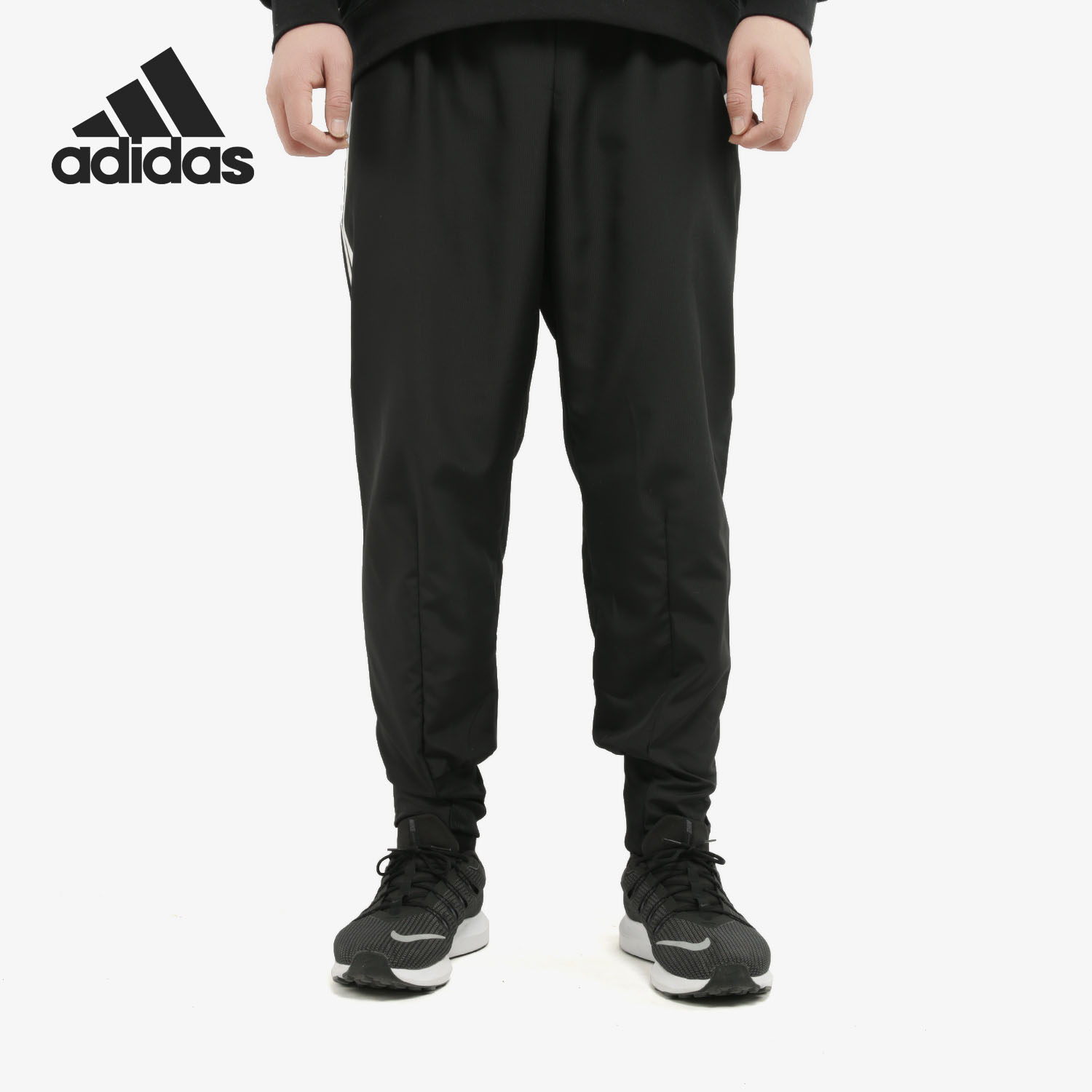 Adidas/阿迪达斯正品男子足球休闲运动时尚收口长裤 EA2491