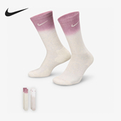 耐克正品 Everyday Plus男女中筒运动袜两双装 Nike FQ1355 912