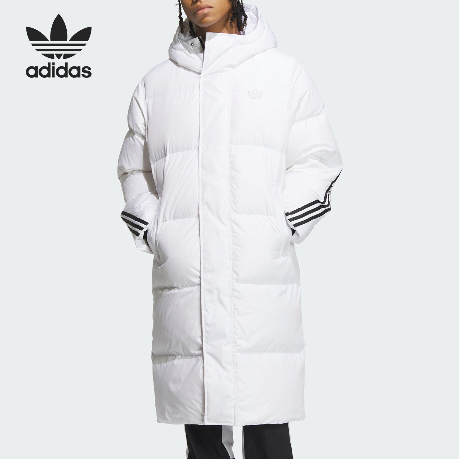 阿迪达斯正品男子运动羽绒服