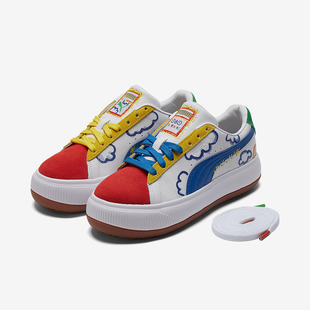 Puma/彪马正品FLABJACKS联名女士复古厚底休闲鞋388592-01