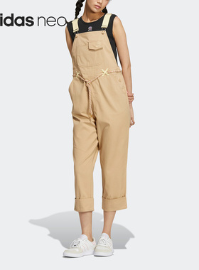 Adidas/阿迪达斯正品 W UTIL OVERALL 女子运动七分裤 HM2029