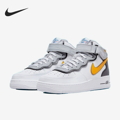 Nike/耐克正品Air Force 1男子运动轻便中帮板鞋DH7451-101