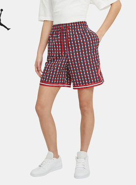 Nike/耐克正品Jordan女子宽松透气梭织运动短裤DC0460-657