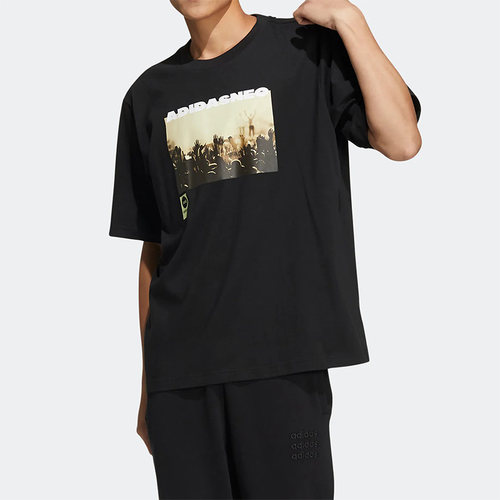 Adidas/阿迪达斯男子运动短袖