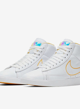 Nike/耐克正品女士皮革舒适包裹性防滑中帮板鞋CJ3643-100