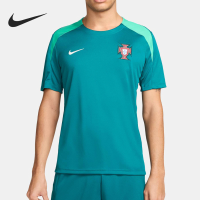 Nike/耐克正品运动男士圆领透气轻盈训练短袖T恤FJ2923-381