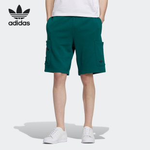 阿迪达斯正品 耐磨运动短裤 三叶草当季 男子时尚 HD9082 新款 Adidas
