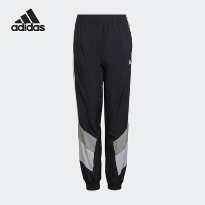 Adidas/阿迪达斯正品新款大童休闲印花宽松运动束脚裤HF1857