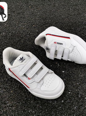 Adidas/阿迪达斯正品三叶草CONTINENTAL 80 CF I儿童运动鞋EH3230