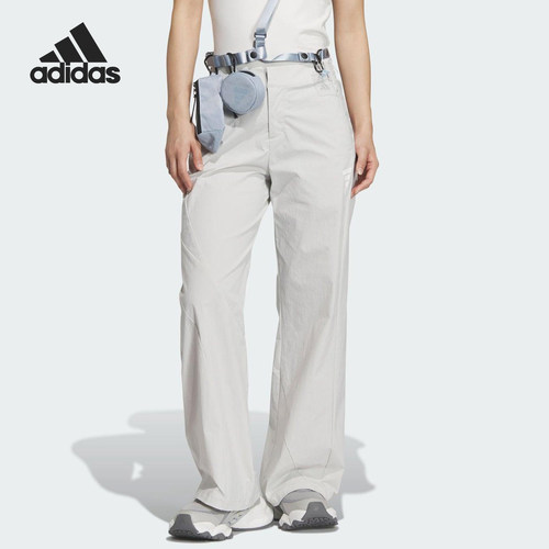 Adidas/阿迪达斯正品BOTTOMS女士户外梭织休闲时尚运动裤KF0704