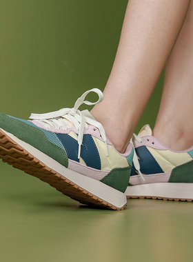 New Balance/NB正品运动女士时尚潮流复古系带透气休闲鞋WS237MP1