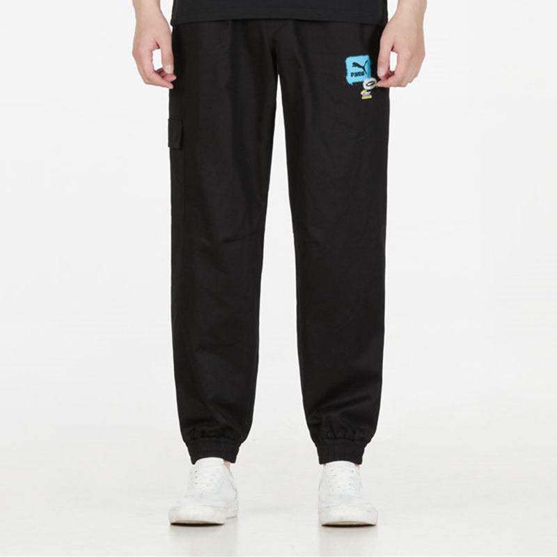 Puma/彪马正品春季新款男子宽松运动休闲长裤536090-01,运动服/休闲服装,运动长裤,淘宝优惠券,粉丝福利购,淘宝优惠卷