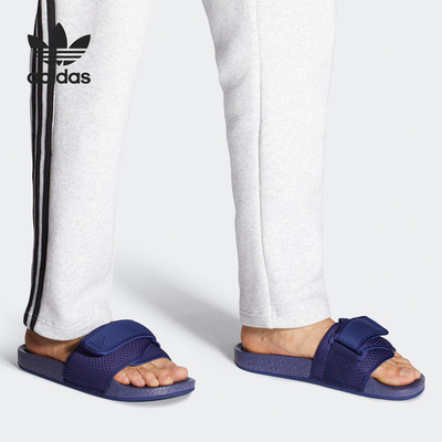 Adidas/阿迪达斯正品三叶草男女同款经典运动凉鞋拖鞋FY6142