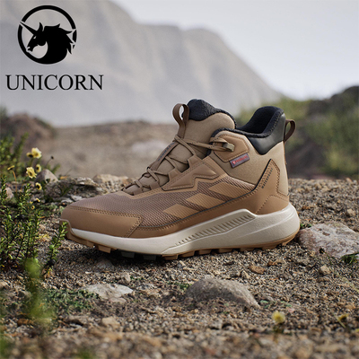 Adidas/阿迪达斯正品ANYLANDER男士高帮徒步登山户外运动鞋JS1431