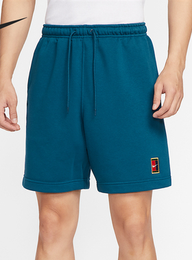 Nike/耐克正品2025夏季男士经典针织透气网球运动短裤HM6769-415