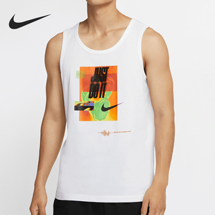 耐克正品 图案透气训练背心CV2953 DRI JDI男士 100 FIT Nike