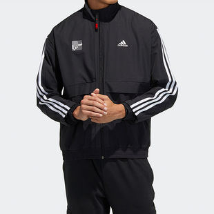 Adidas/阿迪达斯春男子男装上衣防风休闲夹克外套GP1823