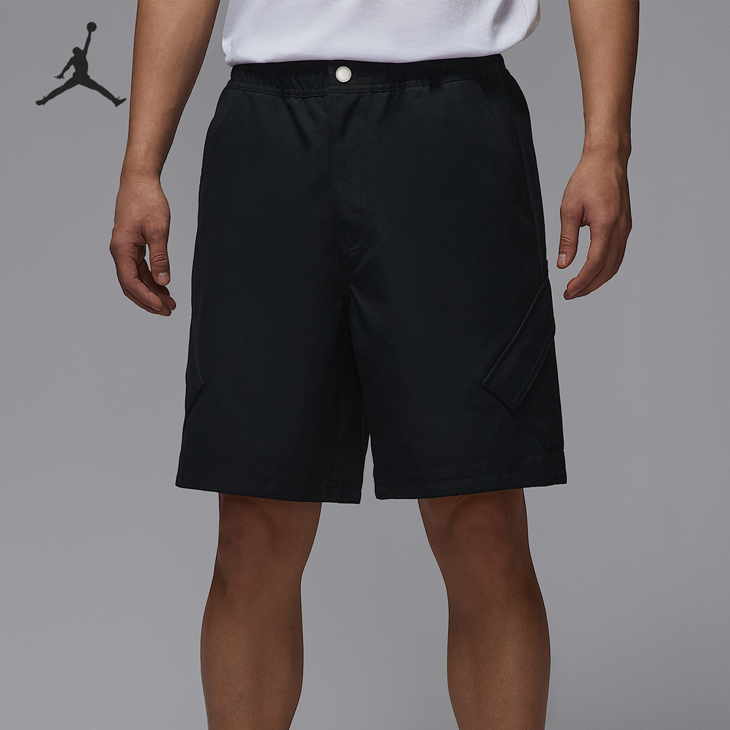 Nike/耐克正品JORDAN男士日常宽松梭织经典运动短裤HF9366-010