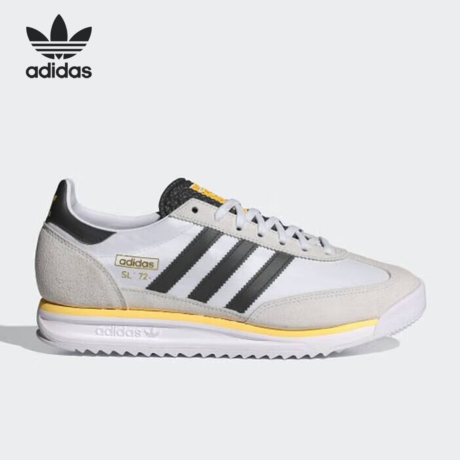 阿迪达斯男女耐磨运动休闲鞋