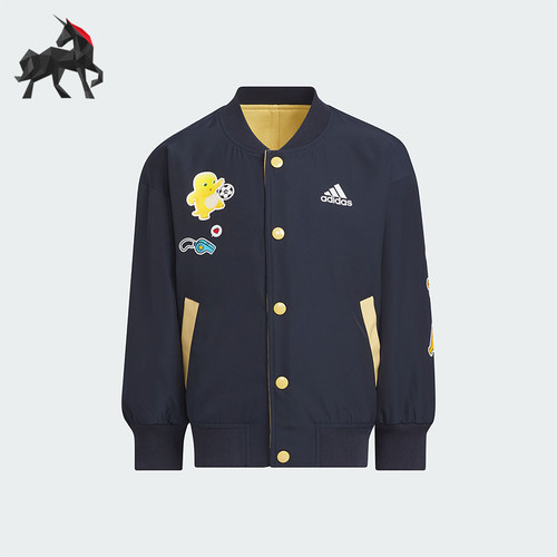 Adidas/阿迪达斯小童双面穿外套