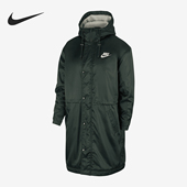 耐克正品 羊羔绒连帽棉服BV4695 秋冬新款 中长款 370 男士 Nike