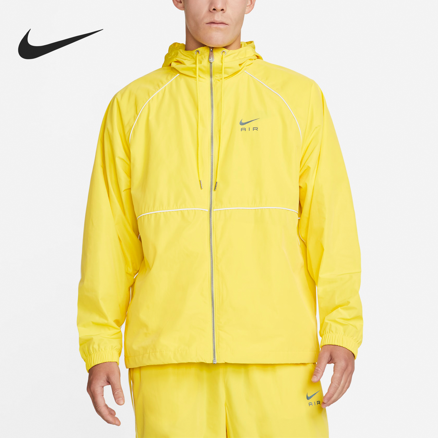 耐克男士拉链梭织夹克外套