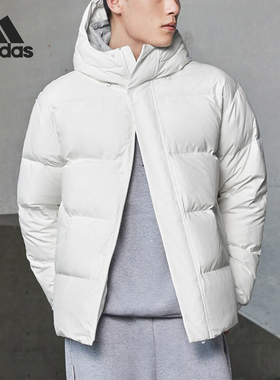 Adidas/阿迪达斯正品秋季男士经典保暖运动羽绒服外套IV7563