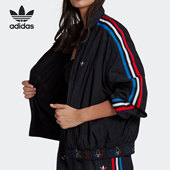 三叶草女子立领休闲运动夹克外套 Adidas 阿迪达斯正品 GT8464