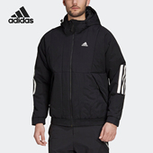 阿迪达斯正品 当季 新款 Adidas 男子保暖运动休闲棉服 FT2447
