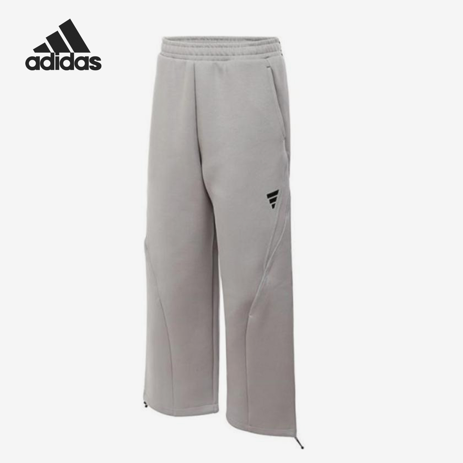 Adidas/阿迪达斯正品春季新款男士经典户外宽松针织长裤KB4601