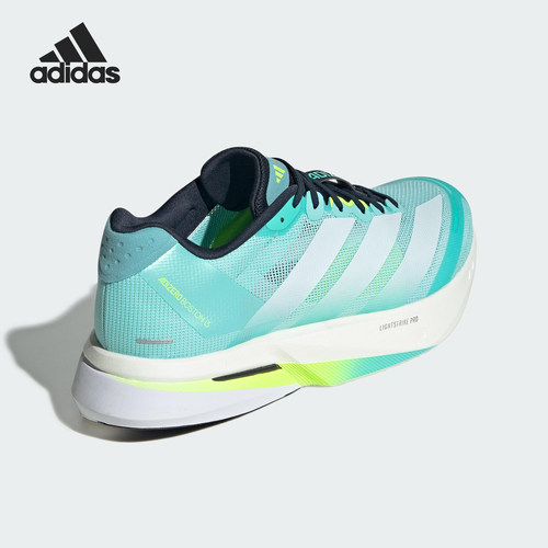 Adidas/阿迪达斯正品2025男士缓震超轻透气时尚运动跑步鞋JS4945