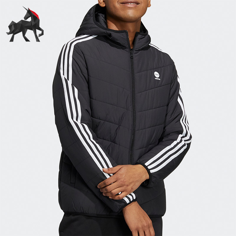阿迪达斯男子运动棉衣外套