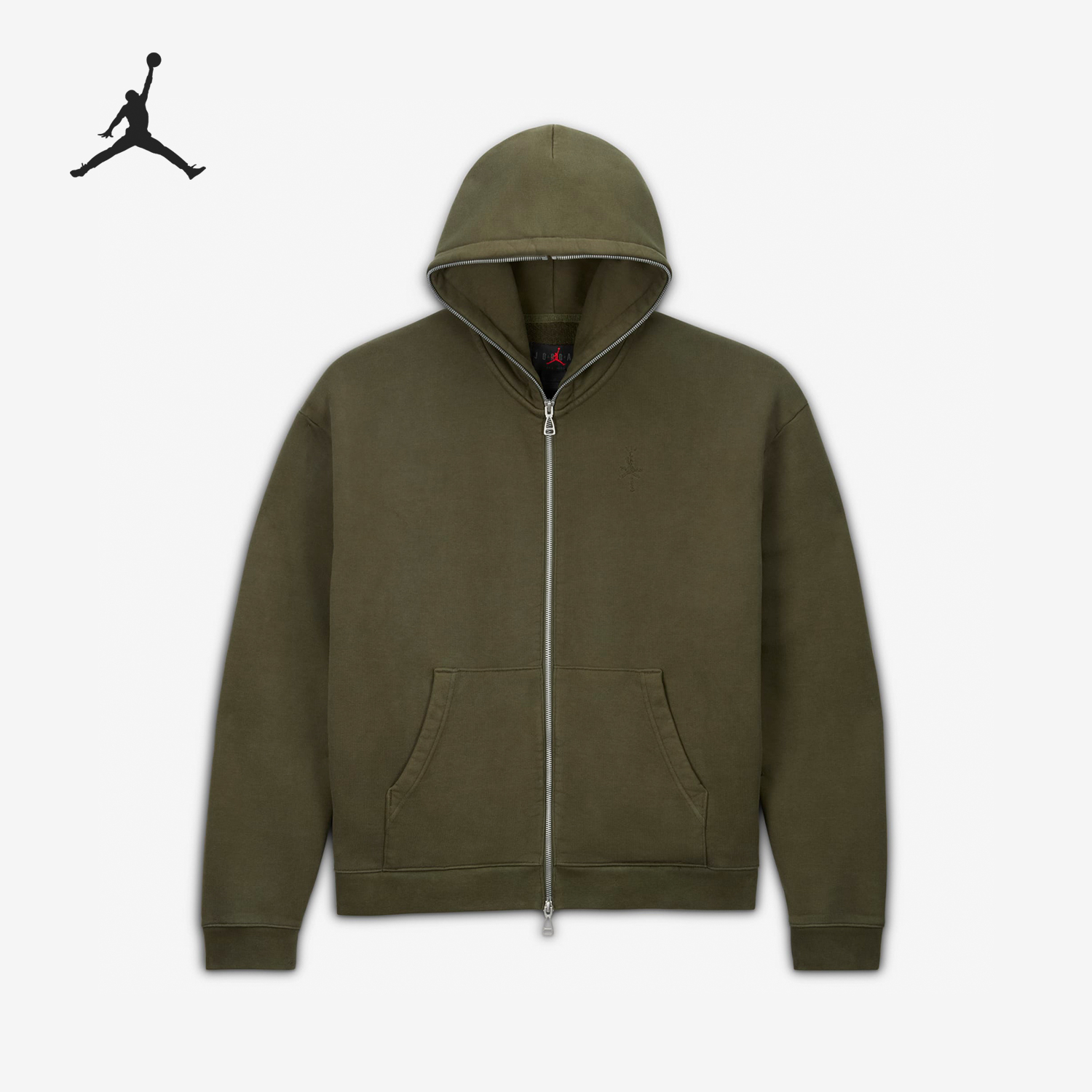 耐克男士简约连帽运动外套