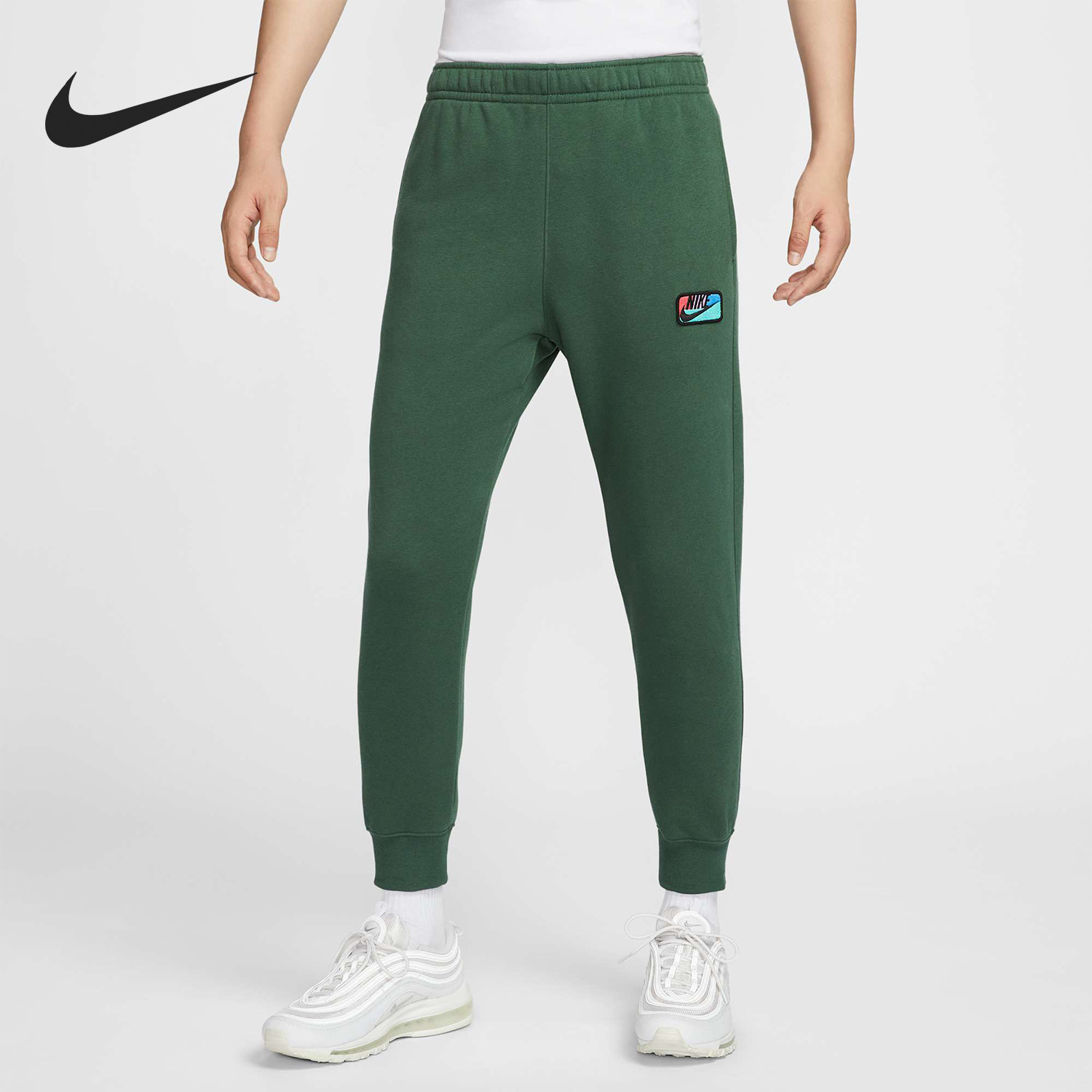 Nike/耐克正品新款男士加绒保暖休闲针织宽松长裤FB8438-323,运动服/休闲服装,运动长裤,淘宝优惠券,粉丝福利购,淘宝优惠卷
