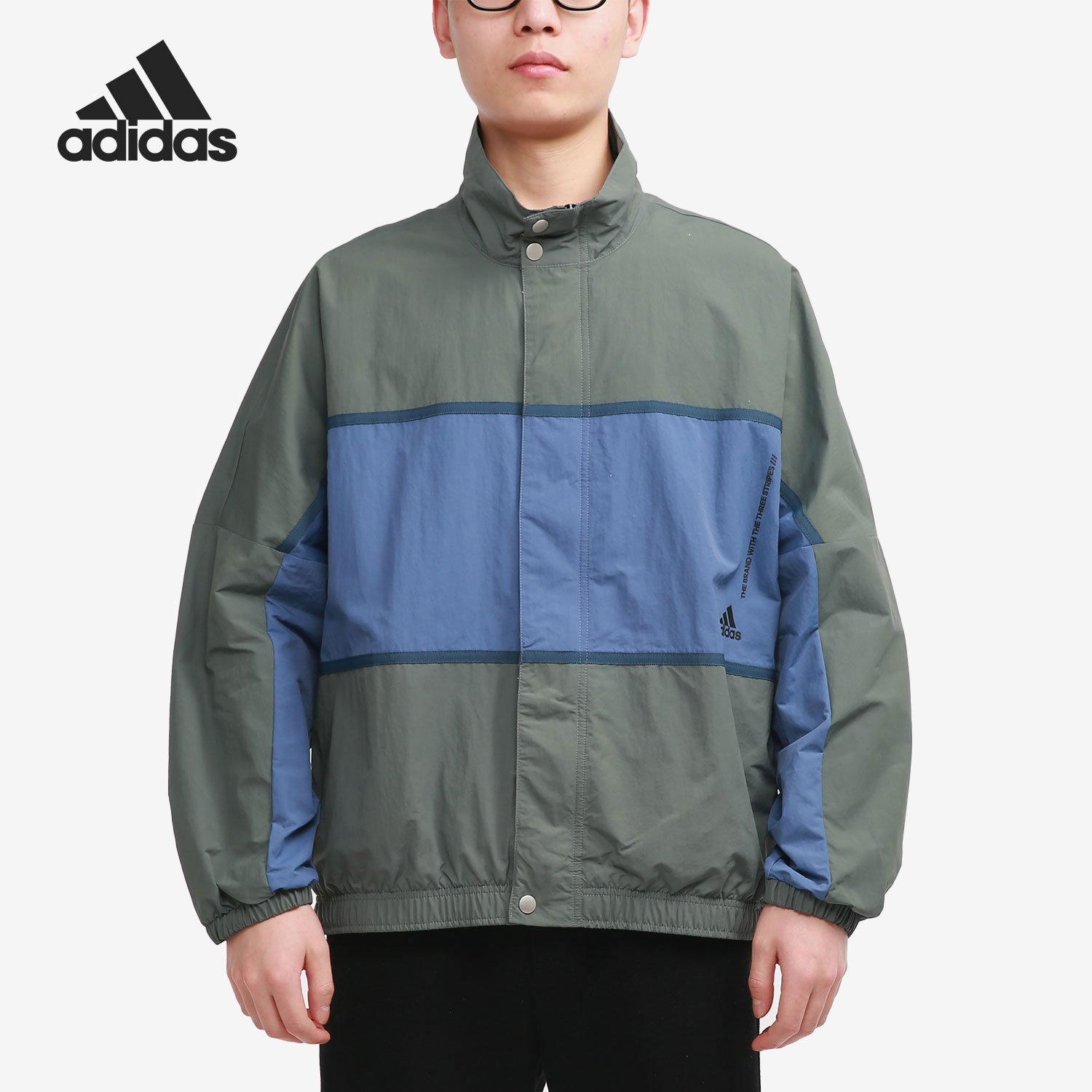 阿迪达斯男子训练夹克外套