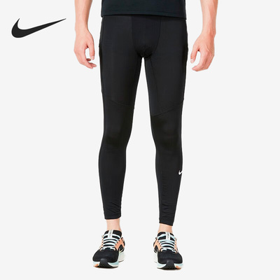 耐克正品男子紧身运动长裤
