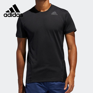 Adidas/阿迪达斯正品AERO 3S TEE 男子健身训练短袖T恤FL4309