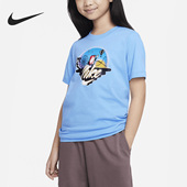 耐克正品 2023夏季 Sportswear大童运动短袖 Nike T恤FD0848 412
