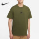 耐克正品 男子刺绣简约透气休闲运动短袖 T恤 Nike DB3194 326