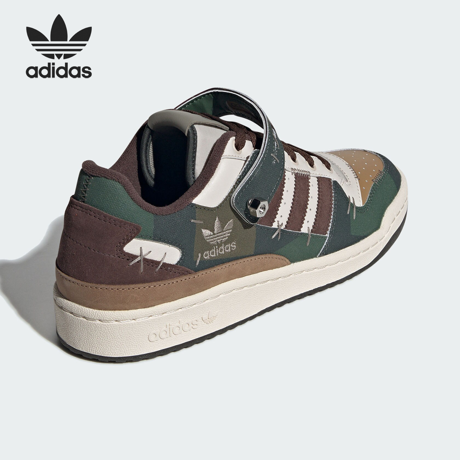 Adidas/阿迪达斯官方正品三叶草男女同款休闲篮球风板鞋IH3287