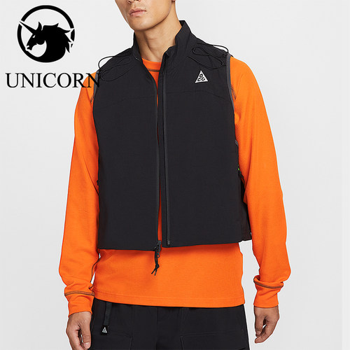 Nike/耐克正品2025夏季款男士透气宽松日常户外马甲HV0601-010
