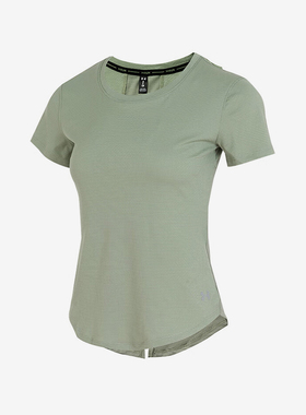 UA/安德玛正品新款女士户外透气运动休闲短袖T恤1373399-504