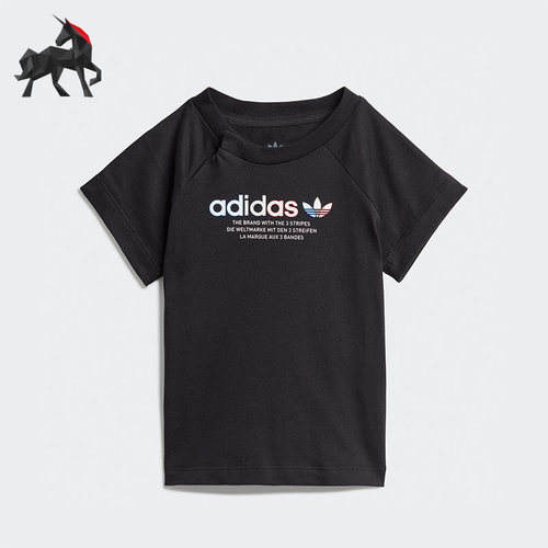 Adidas/阿迪达斯婴童短袖T恤