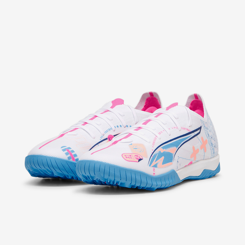 Puma/彪马正品ULTRA5 MATCH UP TF男士耐磨缓震印花足球鞋