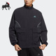 Adidas HM5144 男简约健身运动透气跑步外套 阿迪达斯正品 秋季